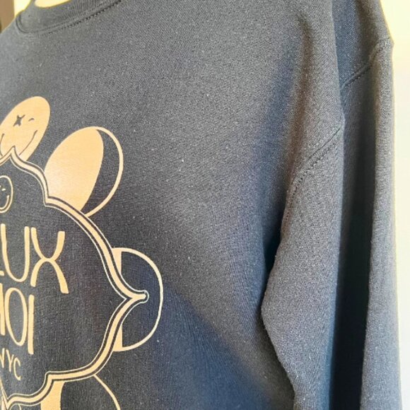 DEUX MOI Black Sweatshirt Size S - Picture 12 of 16